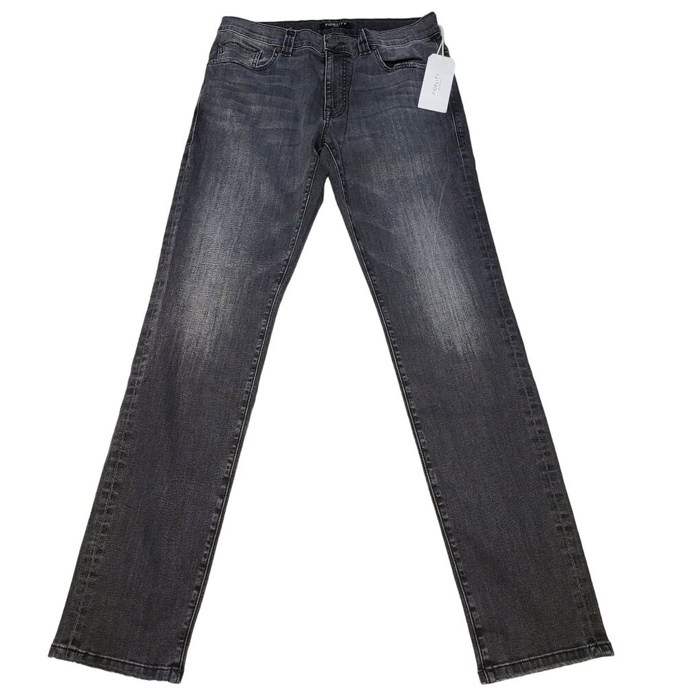 Fidelity Men's Hendrix Denim Indie Skinny Steel Wash Jeans 31x32 NWT $195